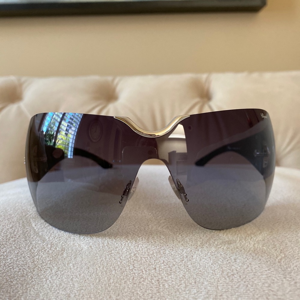 Chopard Shield Sunglasses! Glamorous & Comfortable fit.